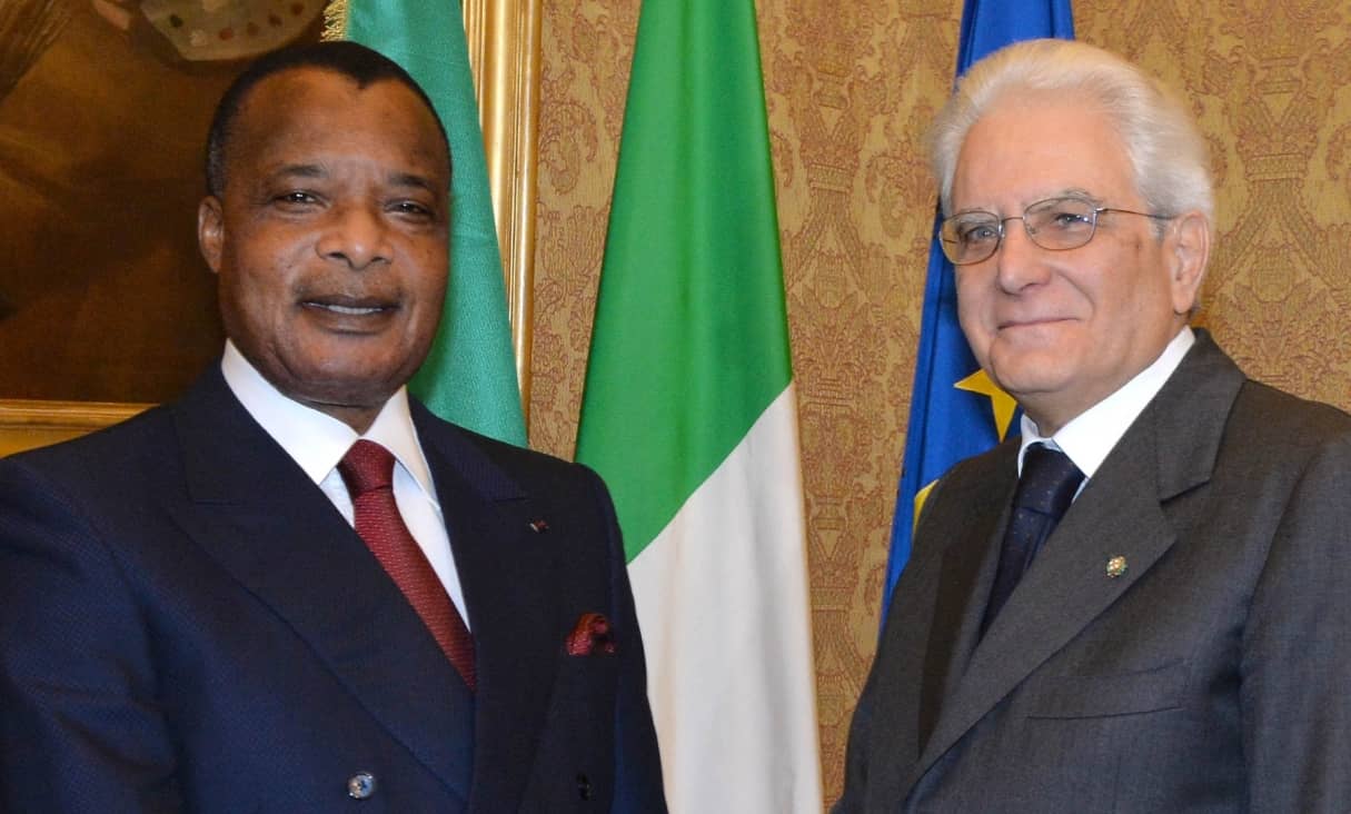 Coopération Congo- Italie : Le Président Congolais, Denis Sassou-N’Guesso en visite officielle en Italie