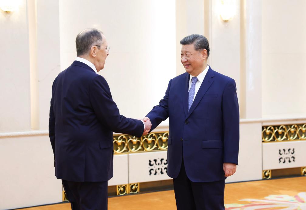 Xi Jinping rencontre le ministre russe des Affaires étrangères