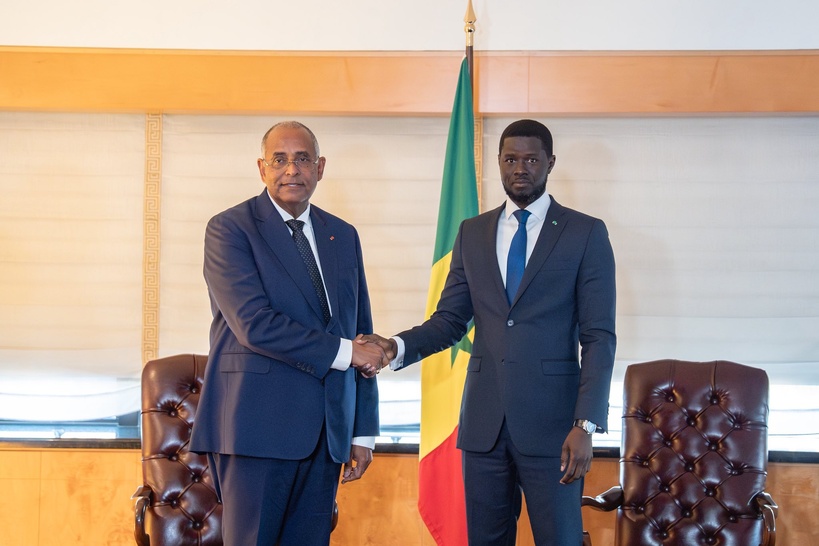 New York : Diomaye Faye démarre son marathon diplomatique par une rencontre avec Patrick Achi