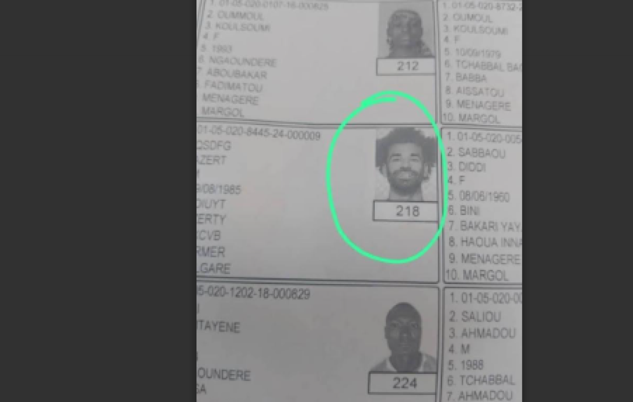 Présidentielle au Cameroun : une inscription insolite du footballeur Mohamed Salah sur le registre électoral fait le buzz