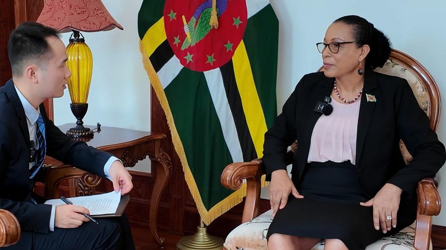 Interview : « J&rsquo;ai hâte d&rsquo;apprendre de l&rsquo;expérience de la Chine lors de la réunion des dirigeants mondiaux sur les femmes », déclare la présidente dominicaine