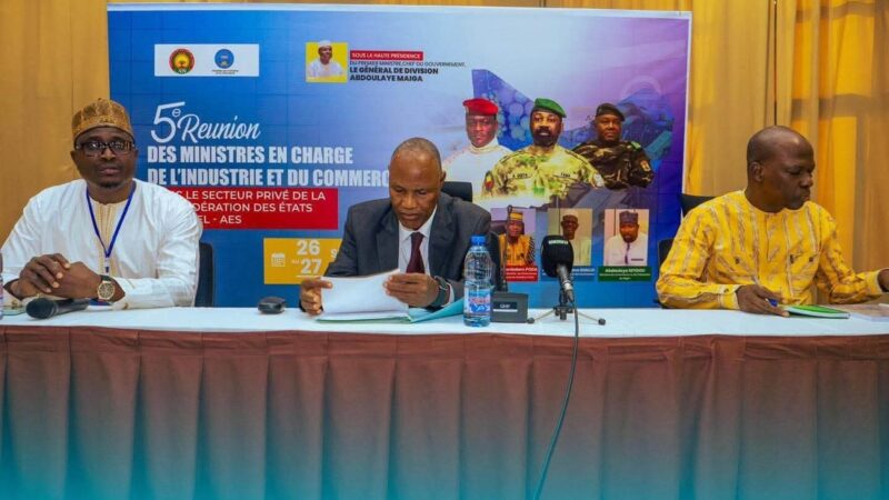 AES : le Mali, le Burkina Faso et le Niger préparent une zone de libre-échange