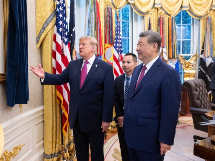Xi tient des échanges en petit comité avec Trump