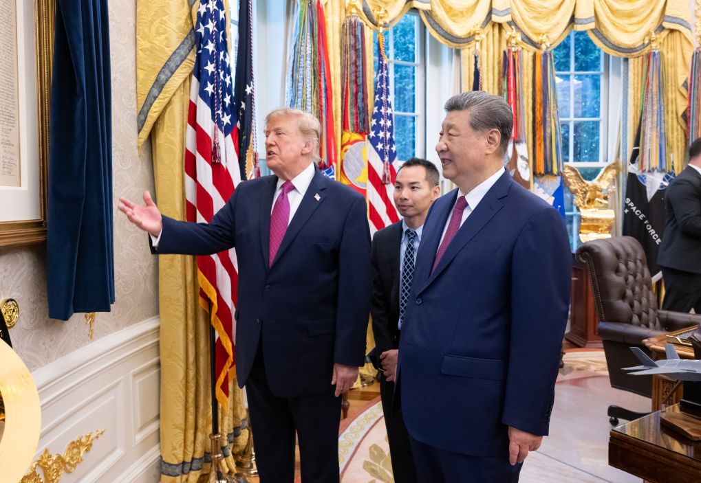 Xi tient des échanges en petit comité avec Trump